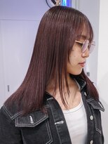 カシェル トウキョウ(Cashel Tokyo)&nbsp;ピンクブラウン 深みブラウン 秋カラー 艶髪 チョコ 暖色