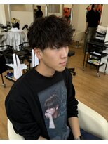 ビカム 名駅(become)&nbsp;【シャドウパーマ】メンズ刈り上げマッシュショート