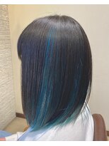 エイルヘアー トウカダイ(AYL hair toukadai)&nbsp;アンブレラカラー/ターコイズ/デザインカラー/ブリーチカラー