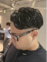 オンド(Onde) フェード×七三アップバンク