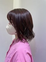 アピッシュ 国分寺(apish)&nbsp;コテ巻き風ボブパーマ