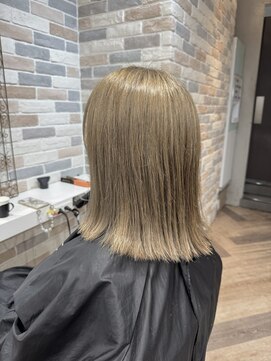 シエル 立川店(CIEL) 【CIEL×久光】ケアブリーチで作るグレージュロブ