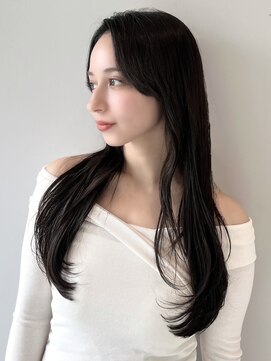 ソラ 広尾店(SORA) ロングレイヤー/顔周りカット