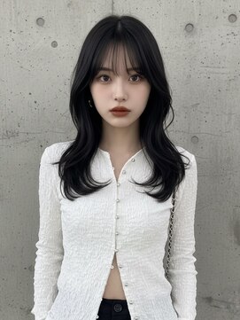 エイチ ウルフカット 大阪梅田(811) 50代ハンサムショートショートバレイヤージュクラゲヘアパーマ