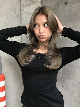 アンドピース and peace ハイトーンレイヤーカット