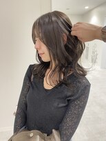 ケンジ 横浜(KENJE) アッシュグレージュ/透明感カラー