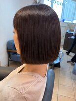 ネオリーブ モカ 川崎チネチッタ店(Neolive mocca) ナチュラルボブ×ミルクブラウン