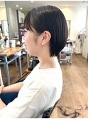 耳かけコンパクトショートボブ【阪急梅田】
