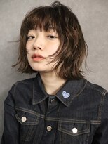 サンド ミュウ 横浜店(sand mieu)&nbsp;【2027トレンド】くせ毛風パーマ×レイヤーボブ