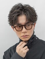 バイフィフス 原宿/表参道(by fifth)&nbsp;原宿メンズパーマニュアンスパーマフェザーパーマセンターパート