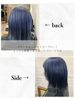 チャンドット(chan.) ≪お客様スタイル≫ ネイビーブルー