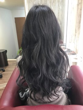 ヘアーデザインブランシュ(hair design branche) 《branche》暗髪でも透明感でふんわり柔らかスタイル