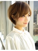 サイドシルエットは美しく!!魅せるショート