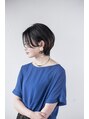 ヘアデザイン ロッコ(hair design ROCCO) 大人可愛いハンサムショート*さりげなくイヤリングカラーも^^