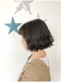 ボブとネイビーブラック