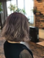 ラブロ サロン(Salon) フルブリーチから造るピンクパープルバレイヤージュ