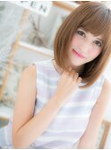 ■mod's上尾7-24★■ツヤキラリ☆前下がりストレートミディ