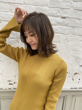 ロンド シャルム 吉祥寺(Lond charme) Lond吉祥寺【千田大地】オリーブカラーレイヤーミディアム