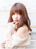 ゆるかわフェミニンセミロング