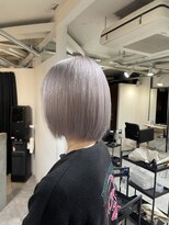 ラフ 難波店(LAFF)&nbsp;#黒髪#ボブルフ#ネビージュ#小顔#ワンレン