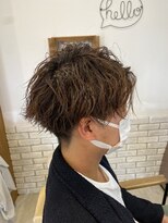 ミルク(MILK) *ツイスパ × センターパート*