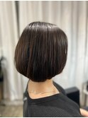 30代40代50代大人可愛い大人ショートボブナチュラルショートボブ