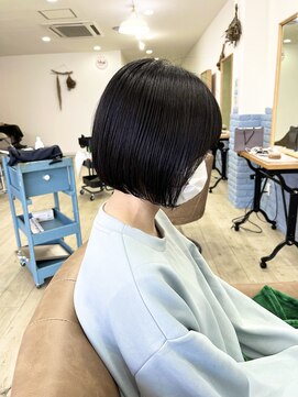 リープ(leap hair) ぱつっとボブ