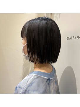 アッシュ 八王子みなみ野店(Ash) 切りっぱなしボブ