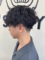 ミオ ゾーン(Mio'' ZONE)&nbsp;東大阪長瀬メンズ専門美容室ZONEスパイラルマッシュパーマ