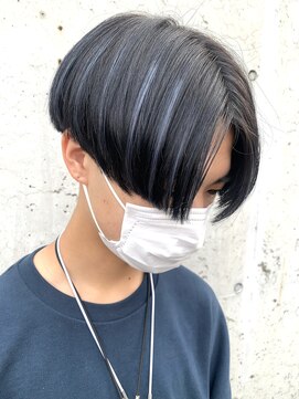 レーヴ(Reve) センターパートマッシュ×highlight【レーヴ】