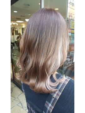 アナ ラーナ(Anna Lanna) ミルクティーベージュ×インナーホワイトベージュ