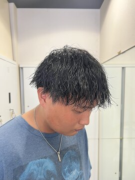 スタイル 茅ケ崎(STYLE) 【平山 明樹】メンズカット+縦落ちツイストスパイラルパーマ