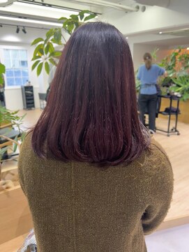 オーシャン(Ocean) 【OceanHair&Life 田中愛梨】艶感アップ!暖色レッドブラウン☆
