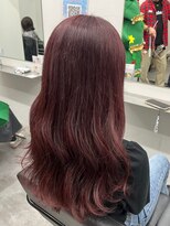 アルター(aL ter)&nbsp;ピンクブラウンカラー［似合わせカット/レッドブラウン］