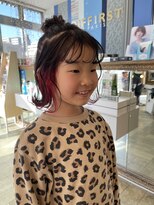 コワファースト 大分(COIFF1RST)&nbsp;インナーカラーRED