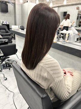 エンディアリング 東銀座(Endearing) 銀座/東銀座/切りっぱなしボブ/エアリーロング/ピンクブラウン