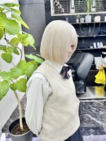 チュダック(ChuDuck)&nbsp;韓国風《ミルクティー》ハイトーン/ケアブリーチ/ダブルカラー