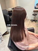ワット 原宿店(W)&nbsp;【yumi】milk brown#w127