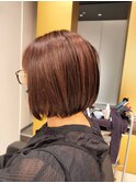 ぱっつりボブ