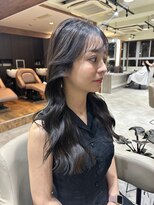 アミー 銀座(Ammy)&nbsp;お顔話周りも可愛い韓国風コテ巻き風パーマ