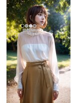 ムオン(muon)&nbsp;森の似合う抜け感エアリーボブ