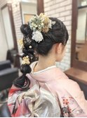 成人式セット・編みおろし