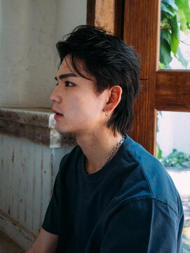 バーバーバー 八広(BARBER-BAR) アップバングスタイル