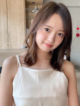 エトラ 渋谷店(etora) 小顔 美髪 レイヤーカット イメチェン ワイドバング"