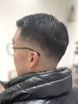 ヨシザワインク プレミアム 横浜 桜木町店(YOSHIZAWA Inc. PREMIUM) メンズスキンフェードアップバング/バーバー