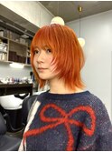 オレンジカラー・ハイトーンカラー・ケアブリーチ