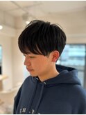 20代30代40代◎アッシュブラックMEN'SHAIR刈り上げショート