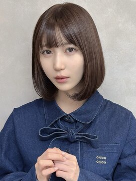 ロイ(Roi) ★10代20代30代前下がりボブ/タンバルモリ/オリーブベージュ