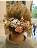 《HAIRZ》渡内美遥　ふわふわシニヨン