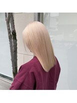 アロハナ 津店(ALOHANA)&nbsp;ブリーチリタッチだけで繋げるハイトーンブロンドカラー